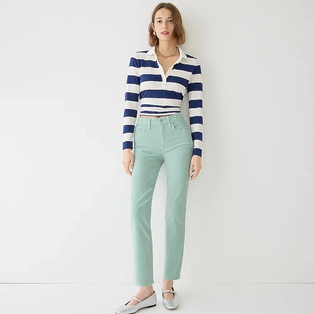 NWOT J.Crew Vintage Slim Straight Corduroy Pant 25P